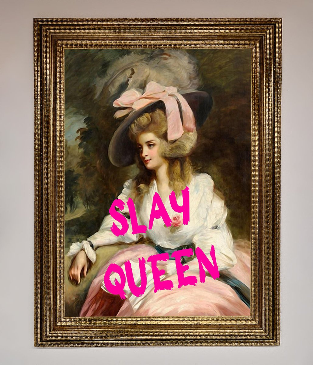 Slay Queen Framed Poster - Zestio