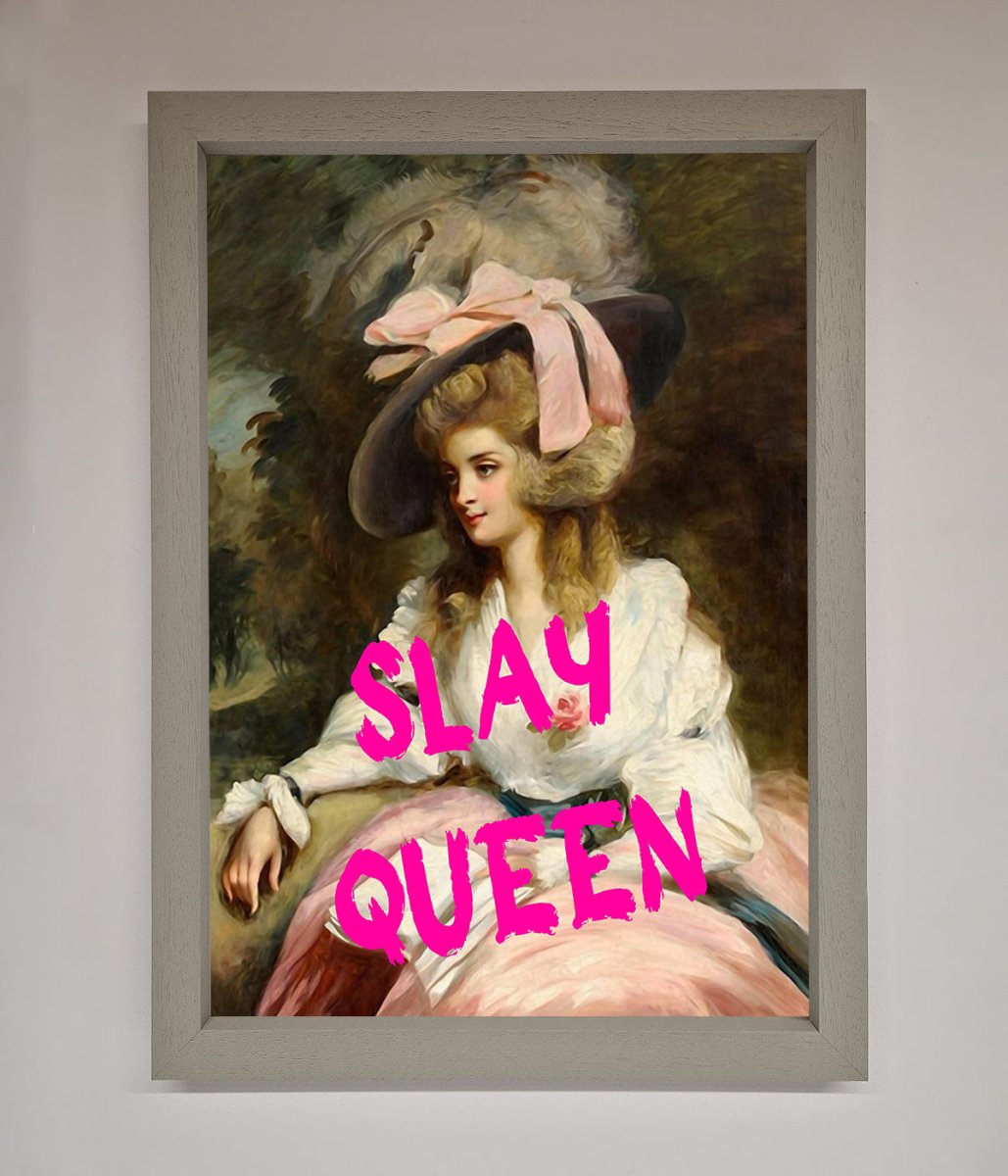 Slay Queen Framed Poster - Zestio