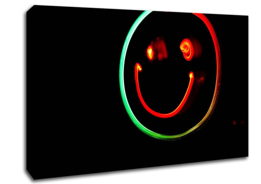 Smile Light Canvas Wall Art - Zestio