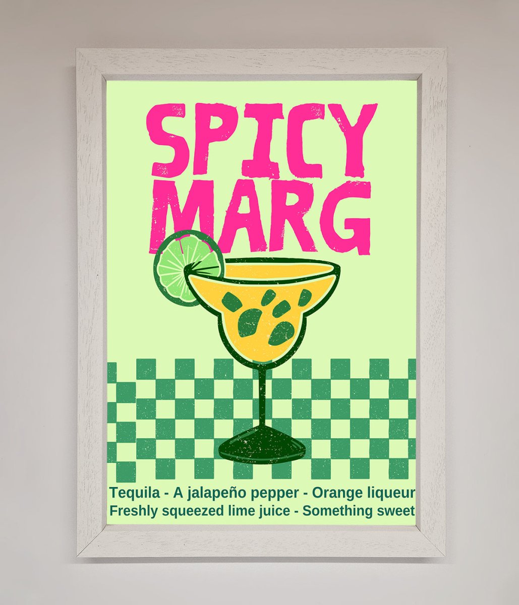 Spicy Marg Framed Poster - Zestio