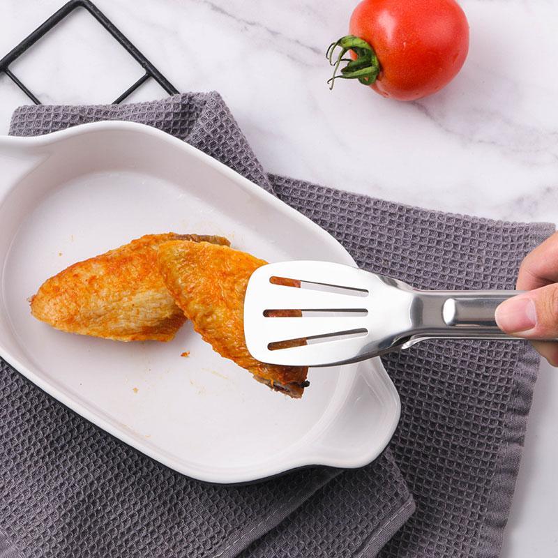 Stainless Steel Silicone Tongs