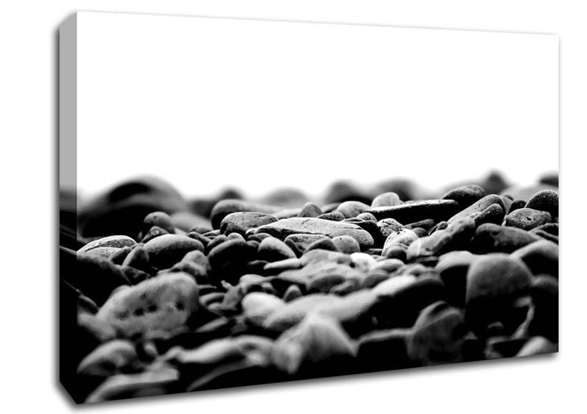 Stones Macro Canvas Wall Art - Zestio