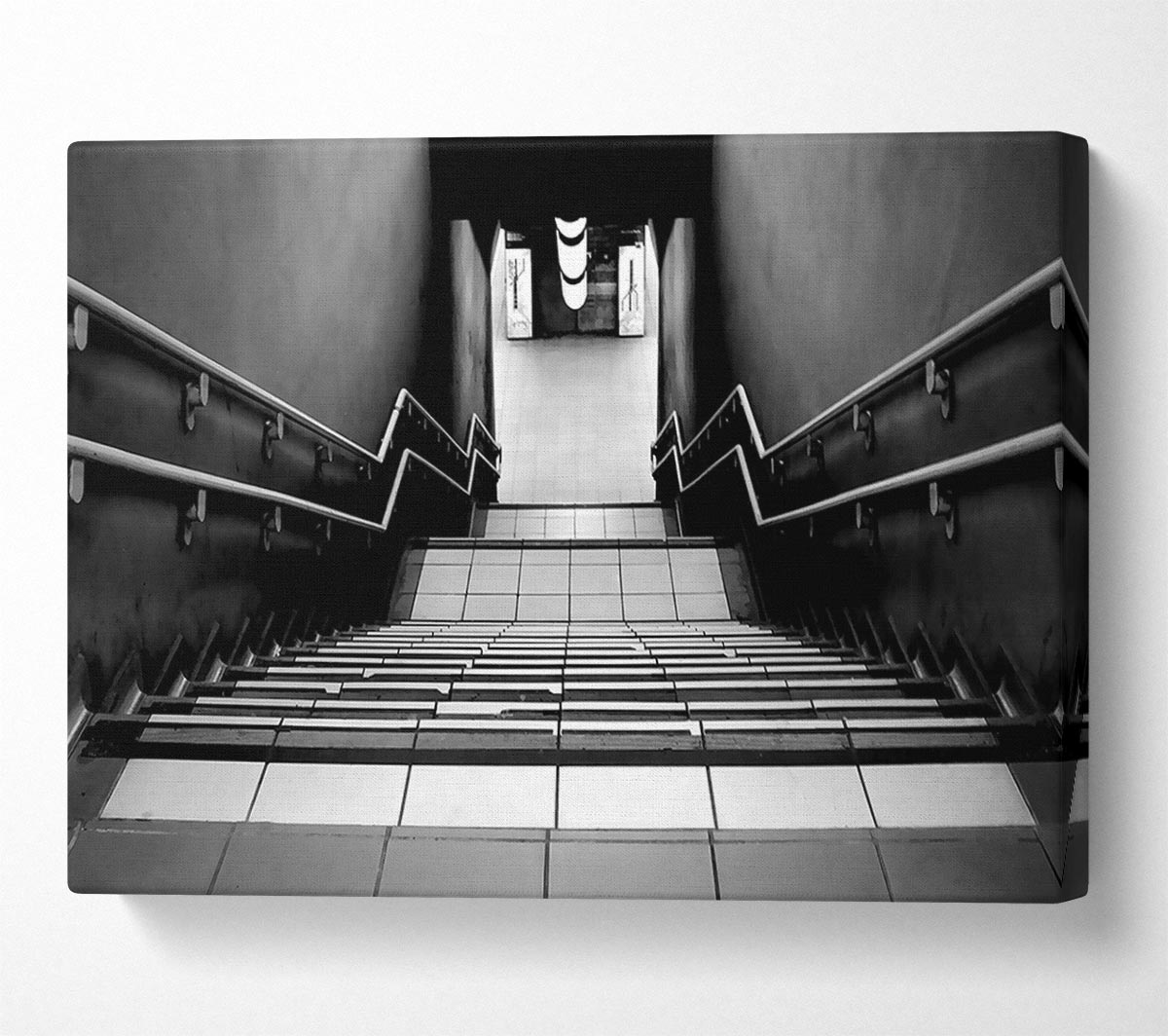 Subway Stairs Canvas Wall Art - Zestio