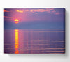 Sun Blaze Pink Canvas Wall Art - Zestio