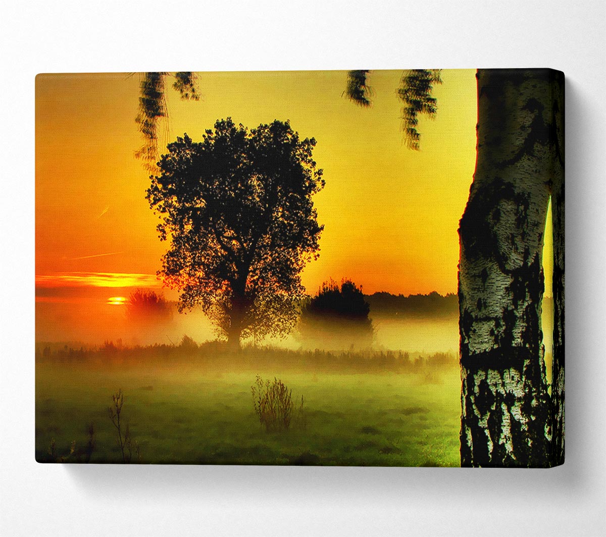 Surreal Ocean Mist Canvas Wall Art - Zestio