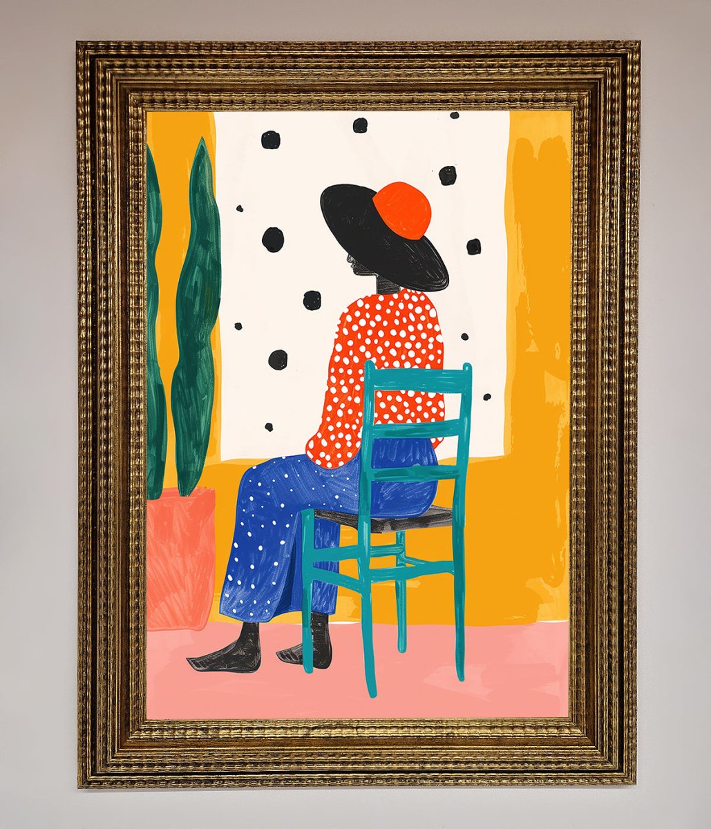 Take A Seat Framed Poster - Zestio