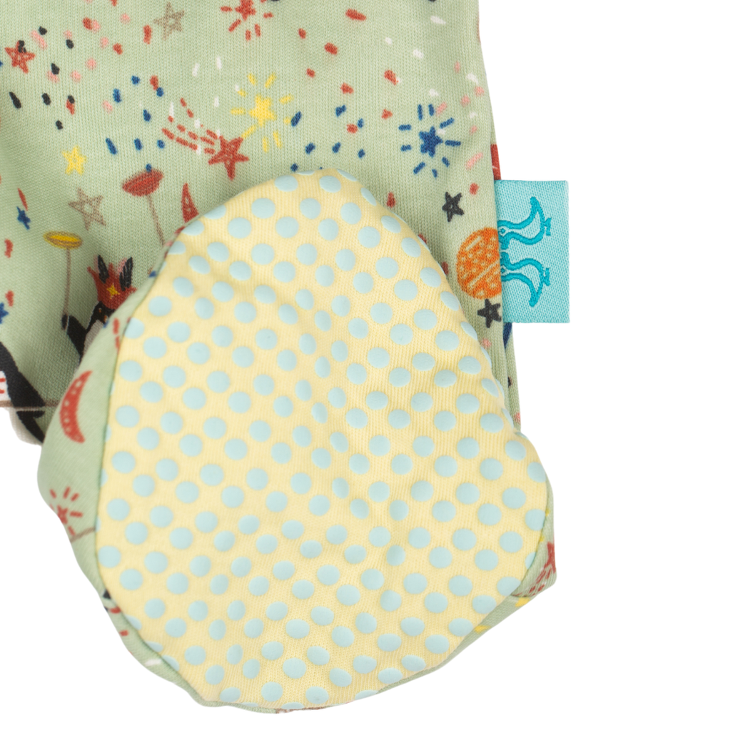 Showman Baby Green & Yellow 5 Piece Set