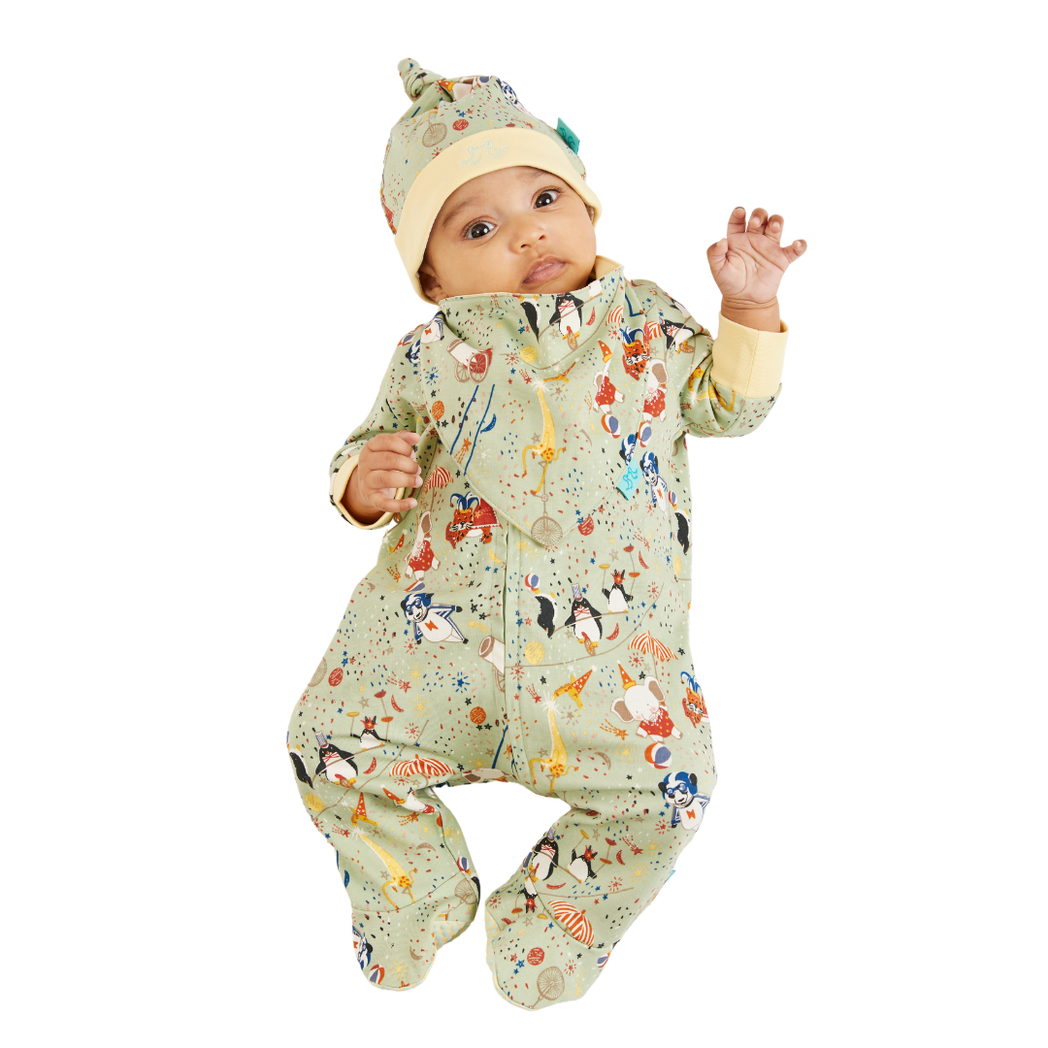 Showman Baby Green & Yellow 5 Piece Set
