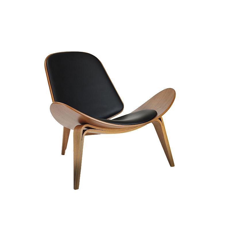 Hans Wegner CH07 Shell Chair, White & Oak