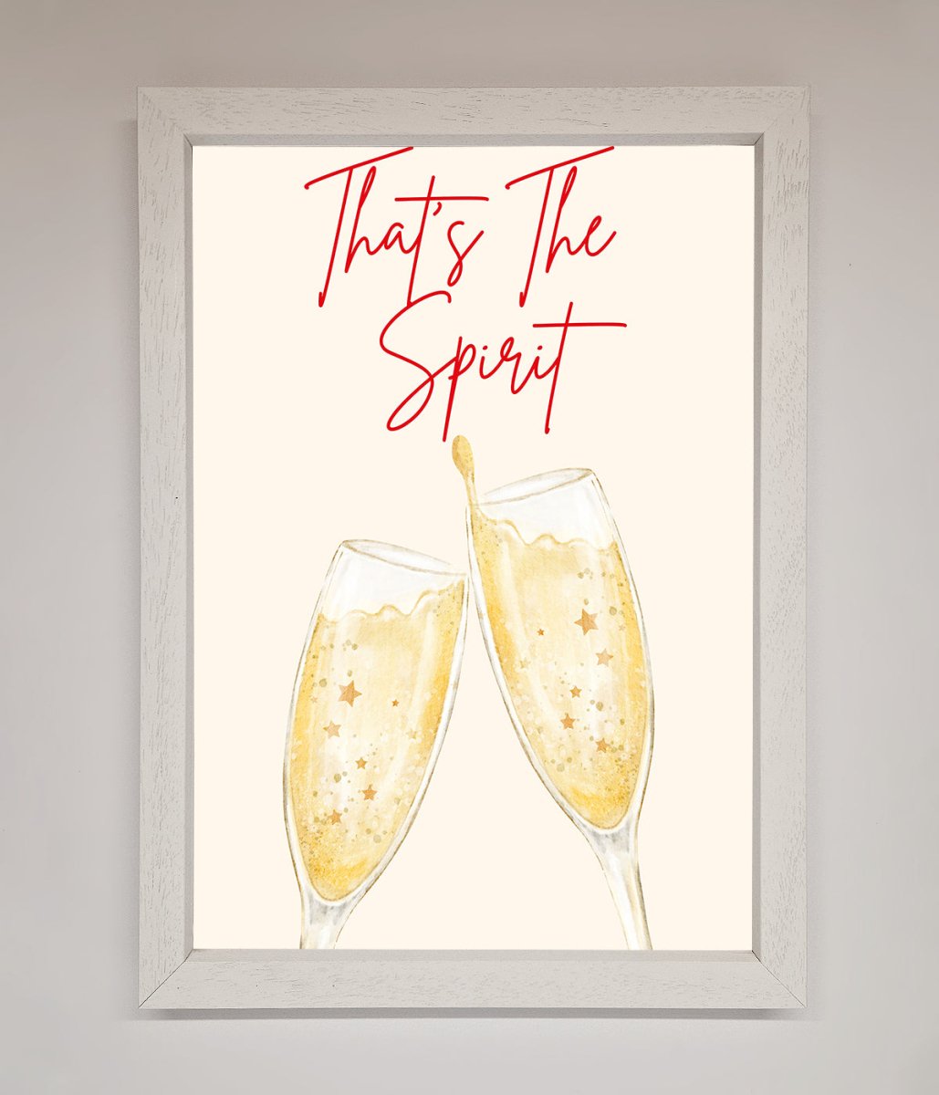 Thats The Spirit Framed Wall Art - Zestio