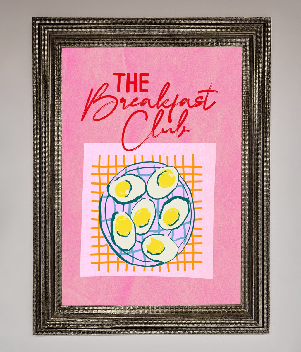 The Breakfast Club Framed Wall Art - Zestio