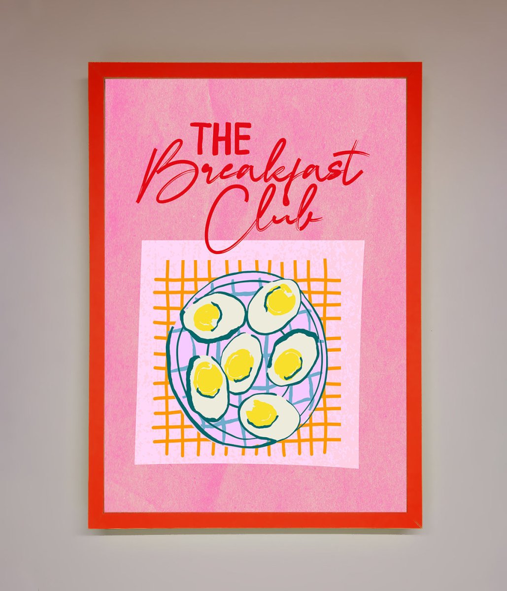 The Breakfast Club Framed Wall Art - Zestio