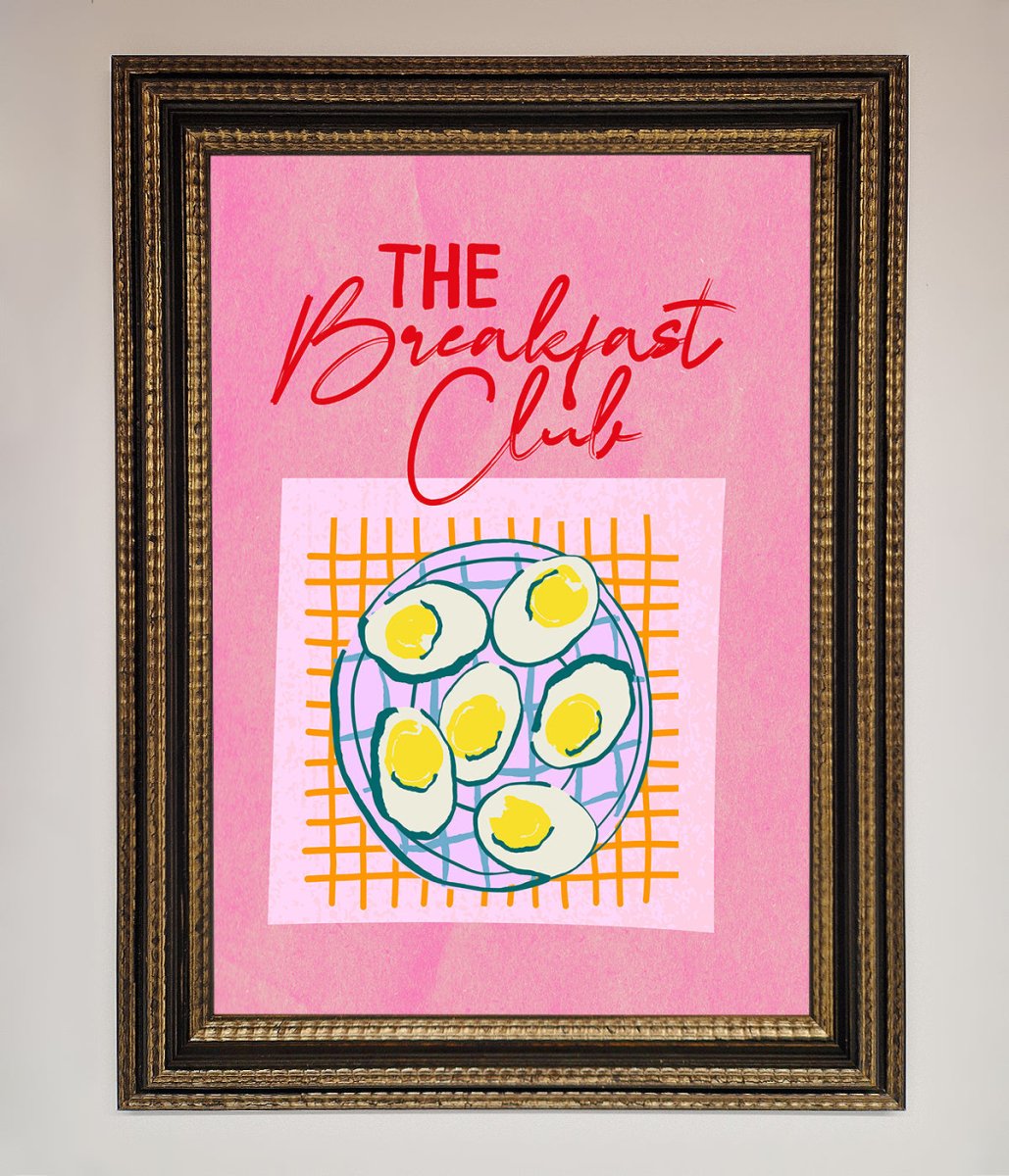 The Breakfast Club Framed Wall Art - Zestio