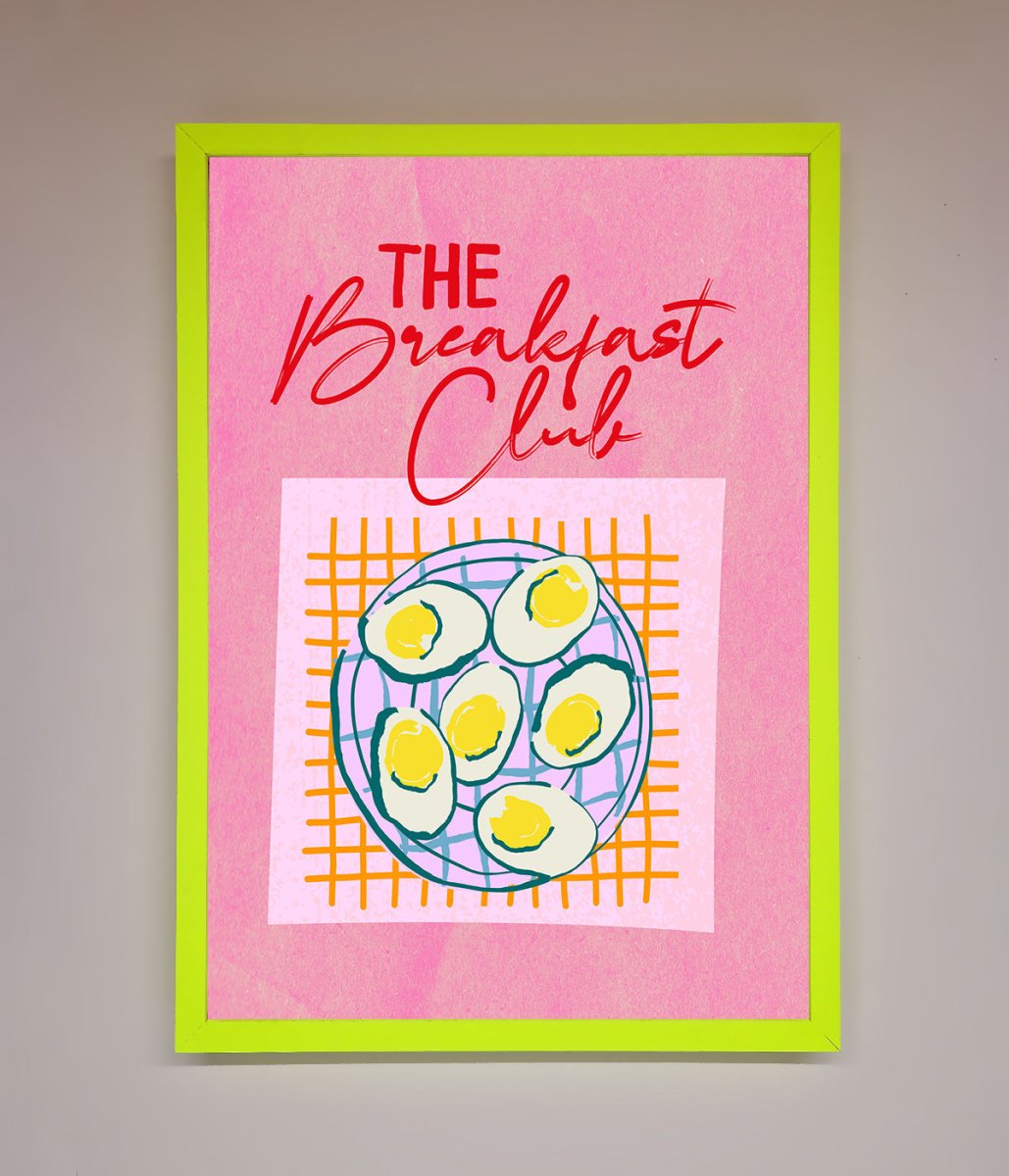 The Breakfast Club Framed Wall Art - Zestio