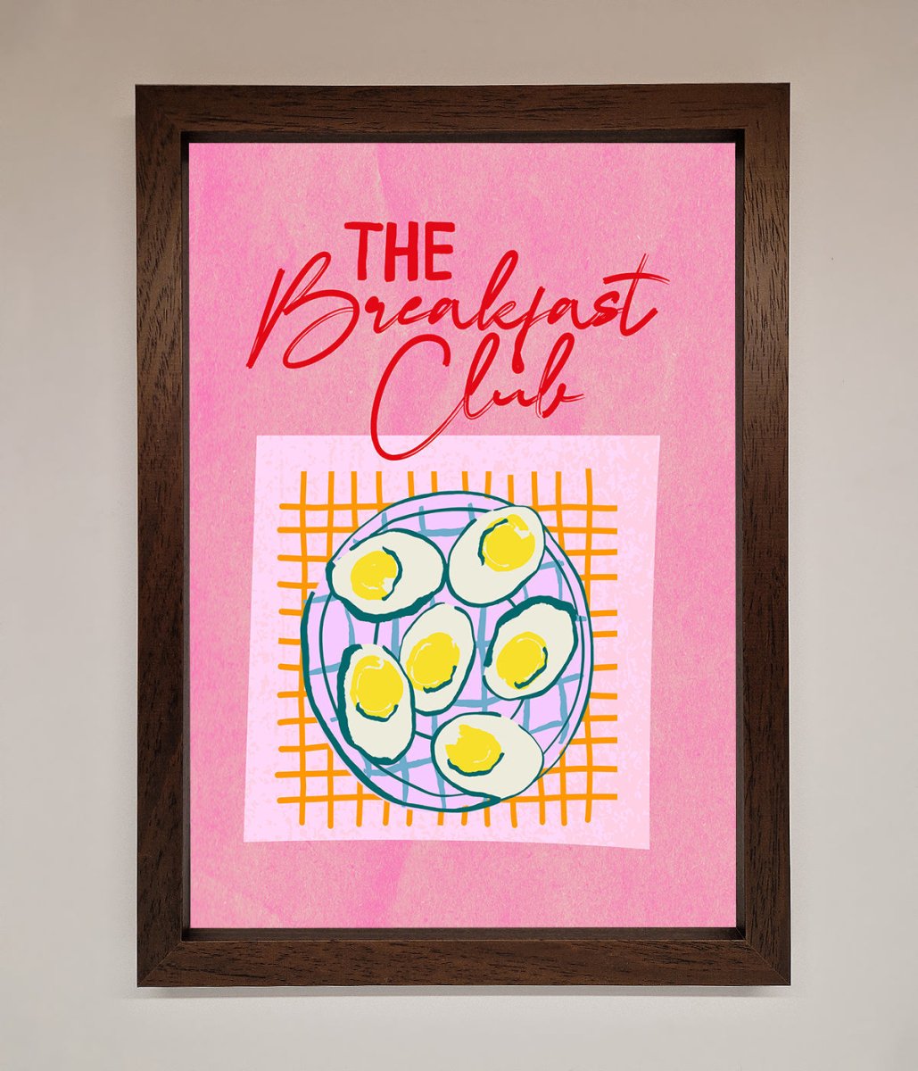 The Breakfast Club Framed Wall Art - Zestio