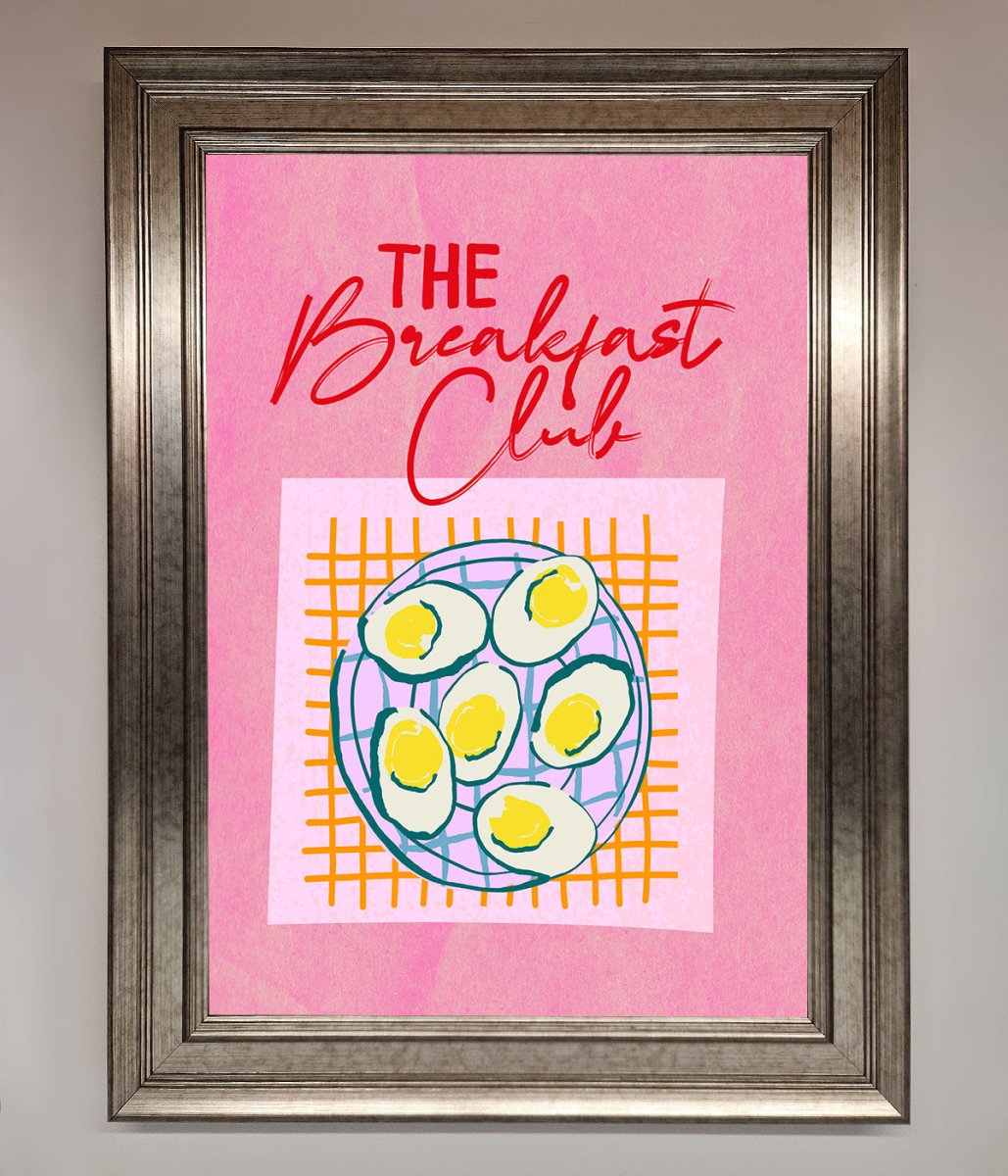 The Breakfast Club Framed Wall Art - Zestio