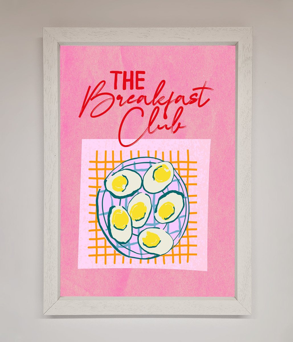 The Breakfast Club Framed Wall Art - Zestio