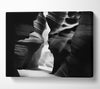 The Caves Doorway B n W Canvas Wall Art - Zestio