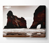 The Doorway To The Ocean Brown Canvas Wall Art - Zestio