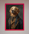 The Renaissance Golden Retiever Framed Wall Art - Zestio