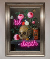 Til Death Skull Framed Wall Art - Zestio