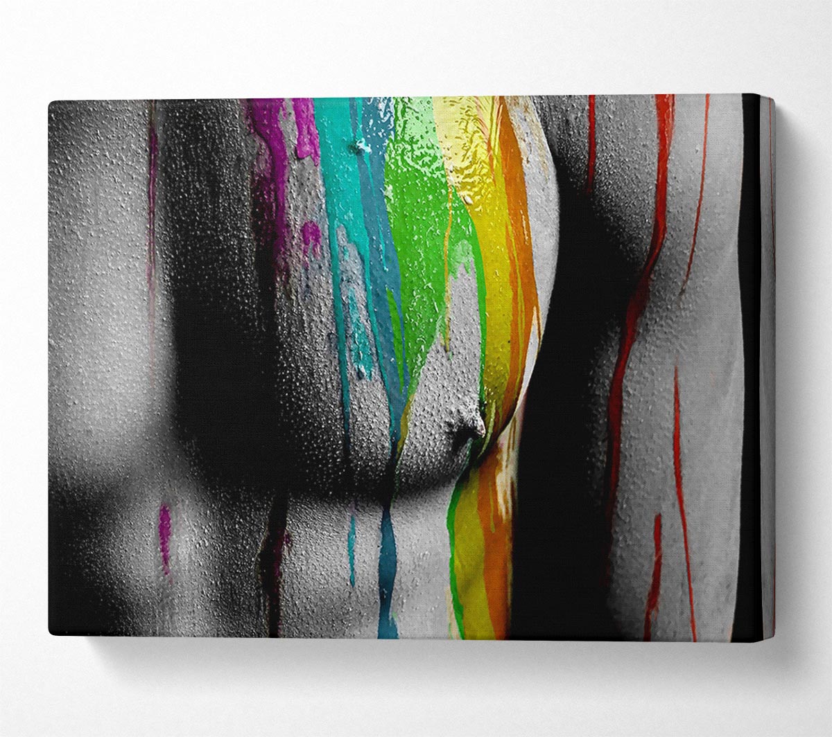 Torso Muscles Canvas Wall Art - Zestio