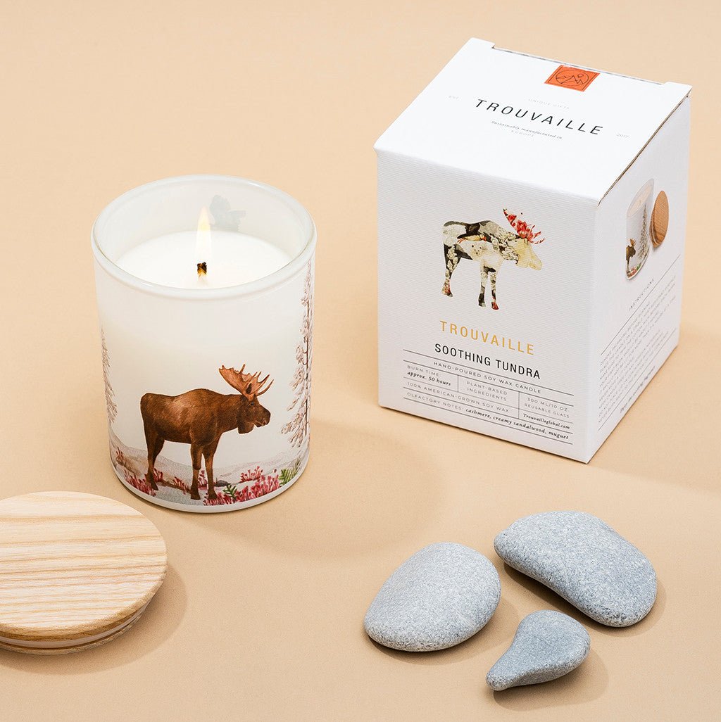 Tundra Soy Scented Candle | Relaxing Cashmere & Sandalwood