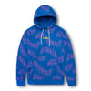 Twitch Printed Hoodie Sweatshirt - Blue Unisex Regular Fit