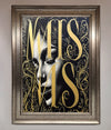 Typography Queen Framed Poster - Zestio