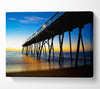 Under The Stunning Pier Canvas Wall Art - Zestio