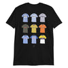 Sheff Wed Retro Shirts Illustrated Football T-Shirt