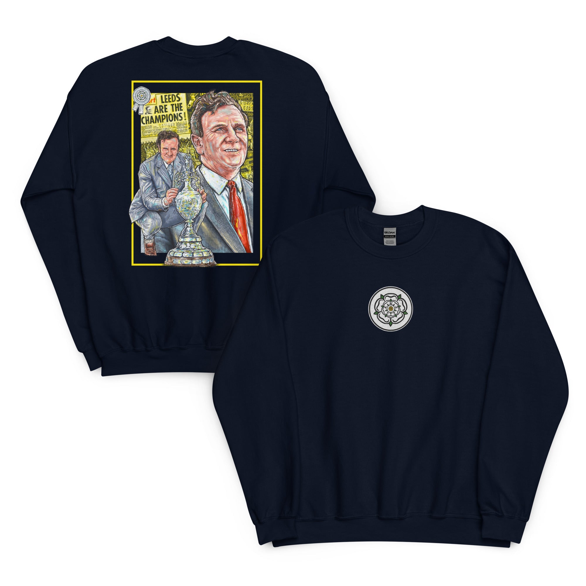 Don Revie Inspired Leeds Legend Title Winner 1974 Unisex Sweatshirt