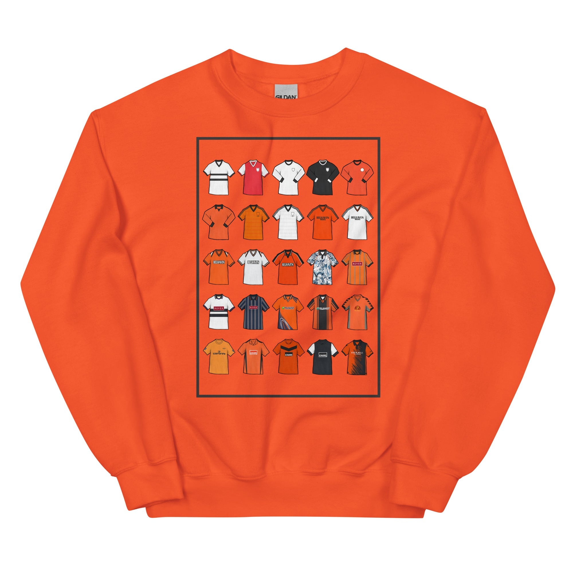 Dundee Utd Classics Inspired Football Unisex Sweatshirt