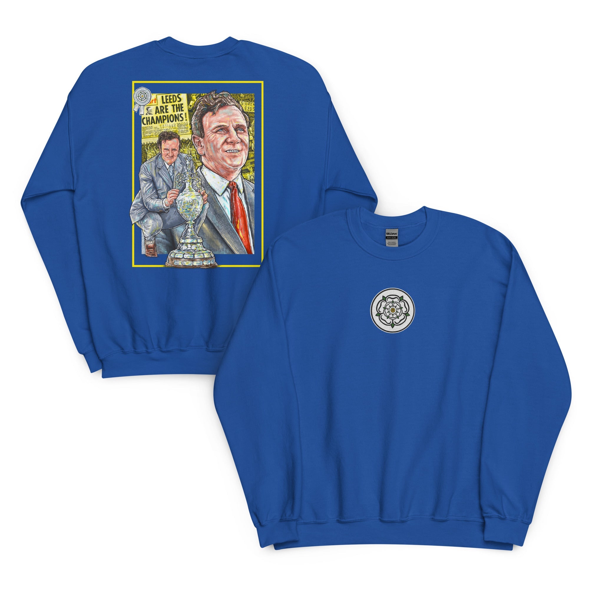Don Revie Inspired Leeds Legend Title Winner 1974 Unisex Sweatshirt