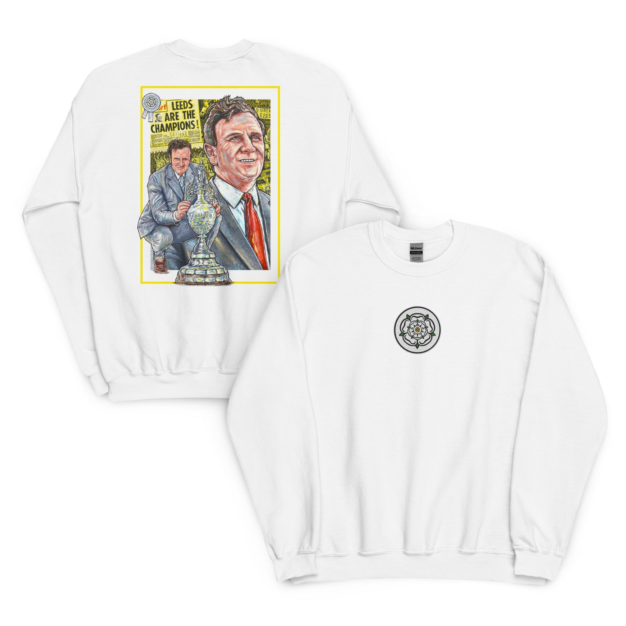 Don Revie Inspired Leeds Legend Title Winner 1974 Unisex Sweatshirt