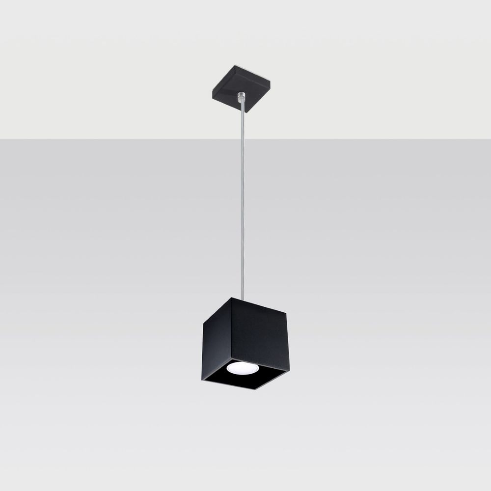 Modern Pendant Lamp - Aluminum Quad Design - High Quality - Multiple Colors - GU10 Socket