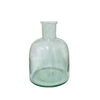 Superior Green Glass Bubble Vase - 20cm Tall - High-Quality Craftsmanship