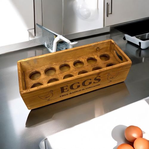 36CM WOODEN EGG STORAGE BOX (12)