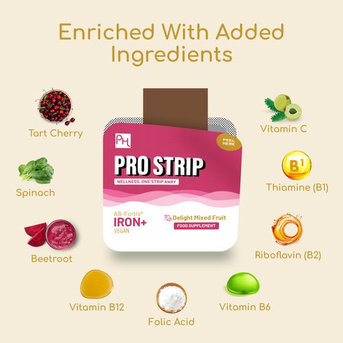 PROSTRIP IRON+ AB-Fortis® 14mg – 30 Oral Vegan Strips