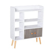 HOMCOM Particle Board Shelving - White/Brown