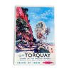 Authentic Reproduction British Railways Sign - Torquay Queen Of The English Riviera