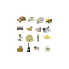 Miniature Clock 12 MIX  - CLEARANCE NEEDS RE-BATTERY