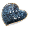 Synergy Ceramic Heart Shaped Trinket Dish - Quality Blue Glazed Finish - Perfect Gift - SKU: SY0036