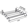 Wall Mounted Extendable Clothes Airer Grey | Pukkr