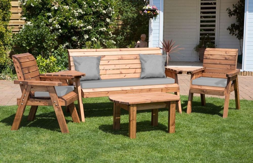 Classic English Charles Taylor 5 Seater Multi Set - Hand Finished with Rustproof Bolting
