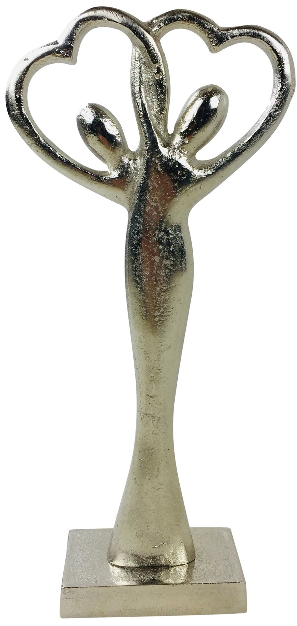 Love & Compassion: Entwined Couple Silver Figures - Ideal Gift for Home Decor