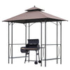 2.5x1.5m BBQ Tent Canopy Patio Outdoor Awning Gazebo Party Sun Shelter