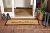Astley Slogan Home Sweet Home PVC Backed Coir 40x120cm Natural Doormat