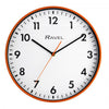 Ravel 30cm White Dial Orange Wall Clock R.WC.30.8