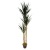 XL 170cm Artificial Triple Yukka Tree Plant - Realistic, Spiky, High Quality
